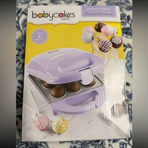 Babycakes - Purple Cake Pop Maker. NEW! GREAT PARTY MAKER!!